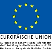 Logo Hier investiert Europa in den ländlichen Raum.&nbsp;&copy;&nbsp;Europäische Unio