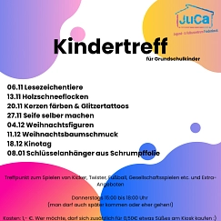Programm Kindertreff Kindertreff © Jugendcafé Fredenbeck