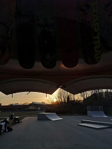 Skatebeere Sonnenuntergang